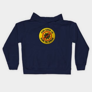 Stop Covid-19 Kids Hoodie